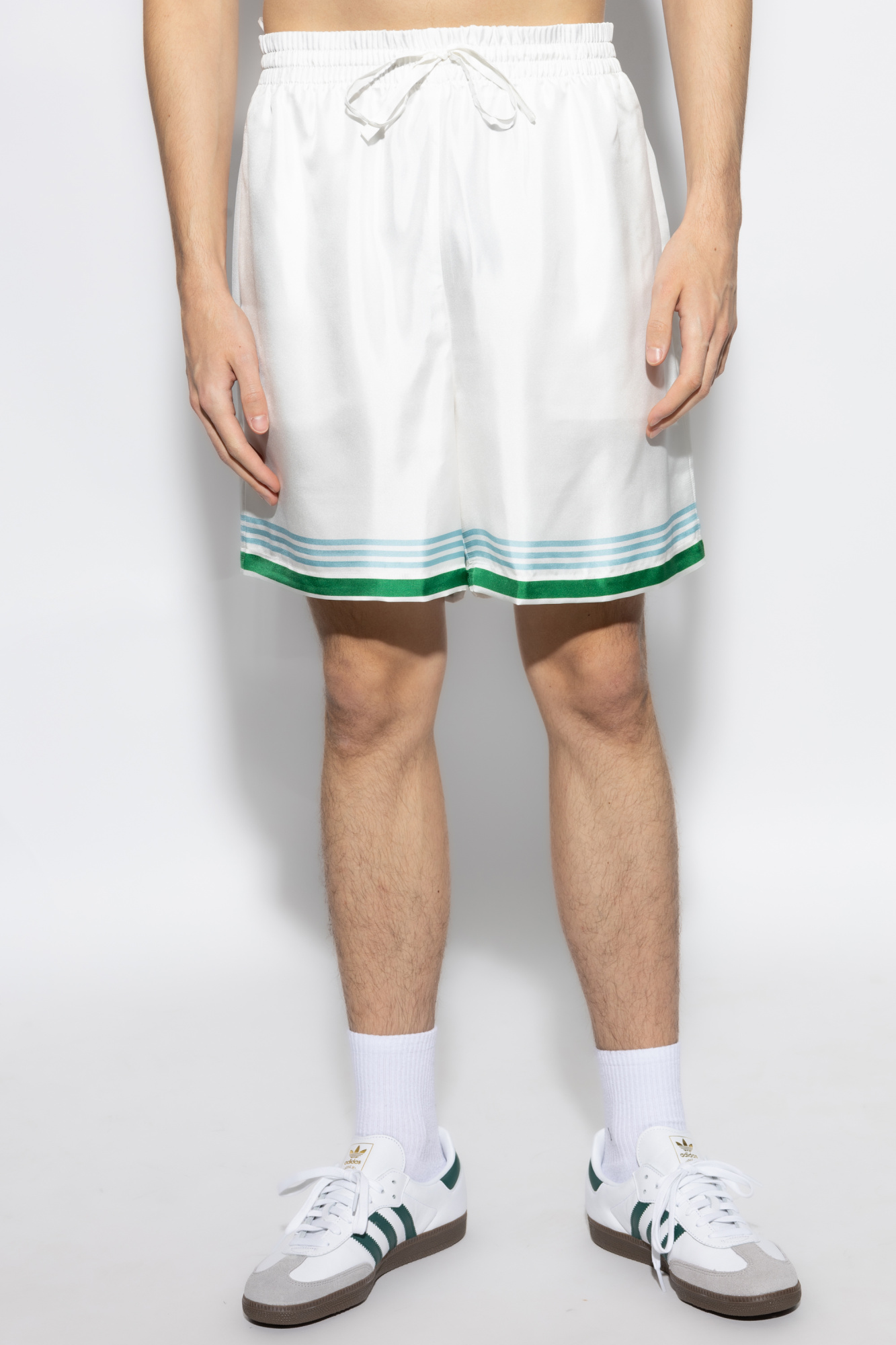 White Silk shorts Casablanca - Vitkac AS